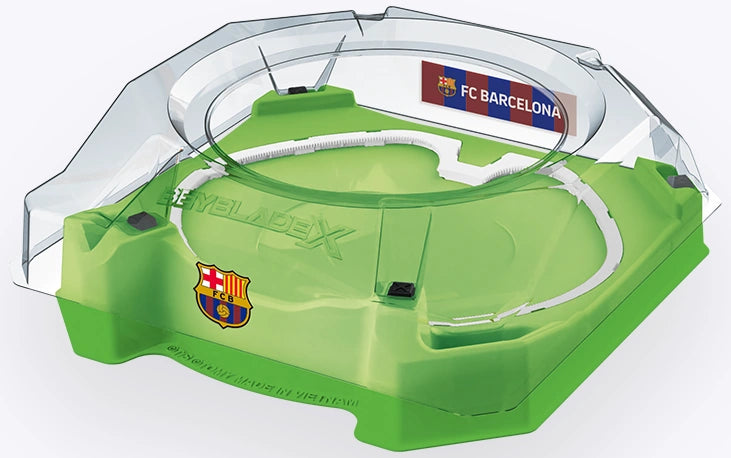 Beyblade X UX-00 — Bey Kick Off Set Stadium (FC Barcelona Edition)