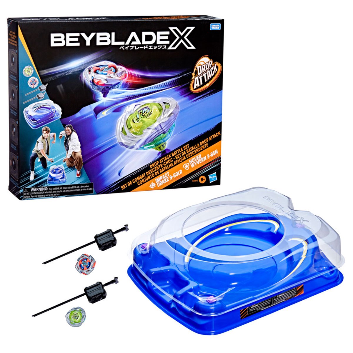 Hasbro Beyblade X Drop Attack Battle Set
