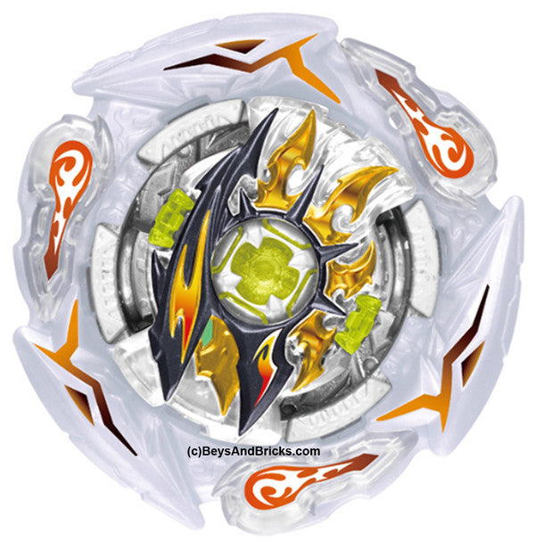 Takara Tomy B-164 02 Glide Hyperion 7Bump Survive 1D Burst SuperKing Beyblade