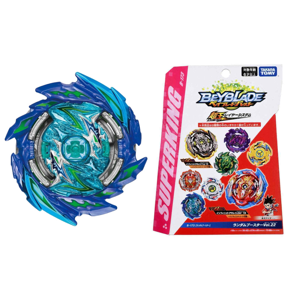 Super Satan B-173 03 Satomb 6 Xtreme' 1S Burst Surge Beyblade