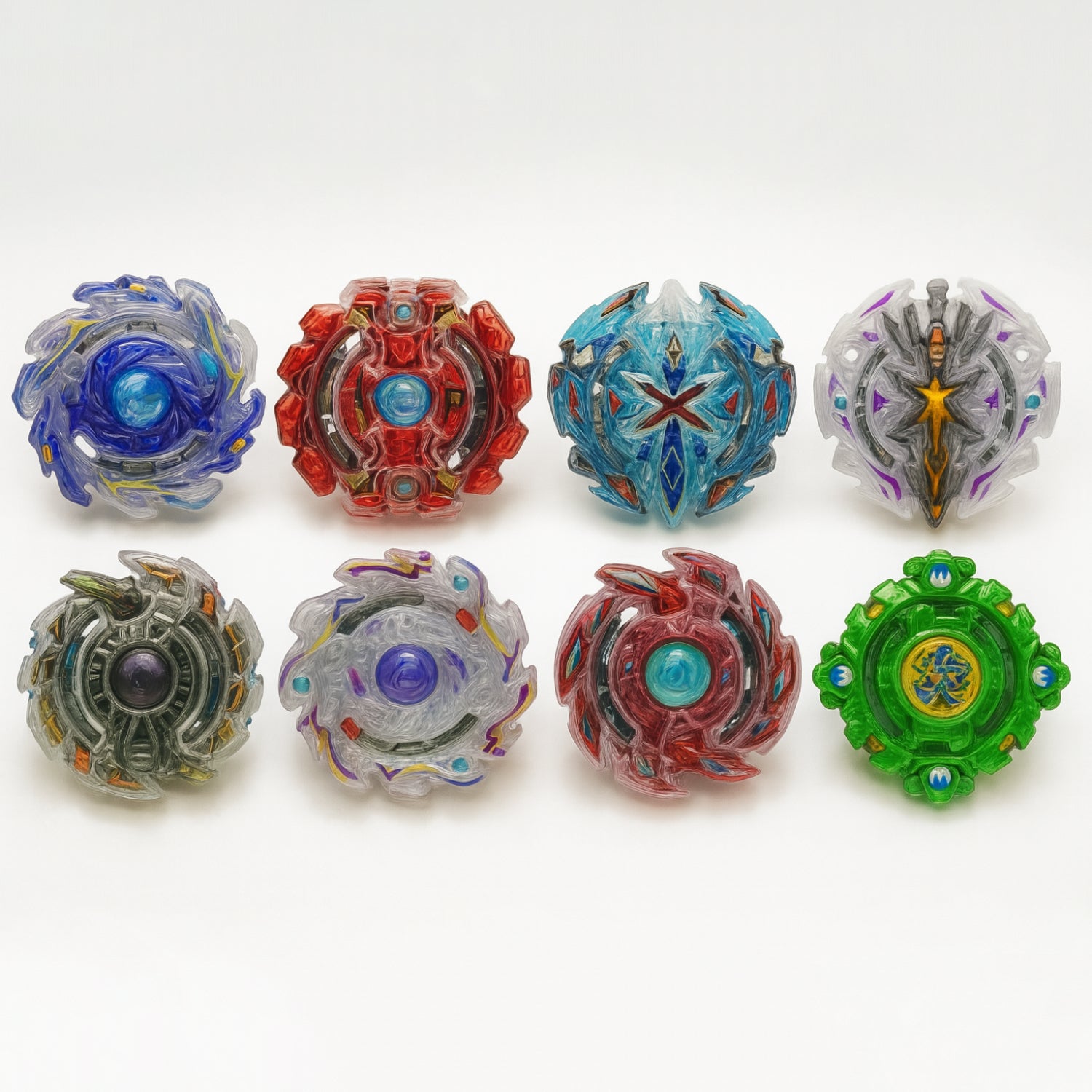 Beyblade Burst Random Booster Vol. 5 Gigant Gaia B-67 FULL SET 8pcs Takara Tomy