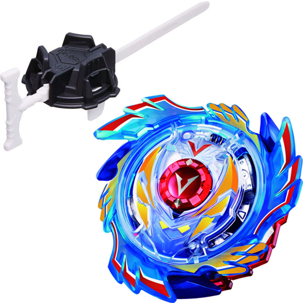 Takara Tomy God Valkyrie/ Valtryek .6V.Rb Beyblade Burst Starter w/ Launcher B-73