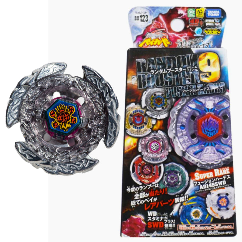 Hell Beelzeb 125XF Metal Fury Beyblade BB-123 Takara Tomy 2012