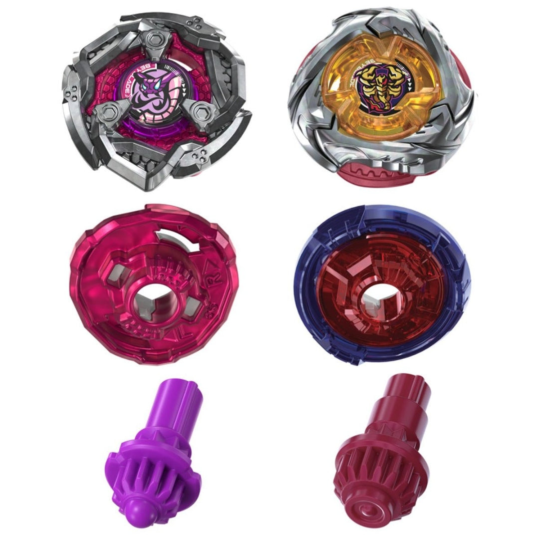 Beyblade X Dual Pack parts breakdown