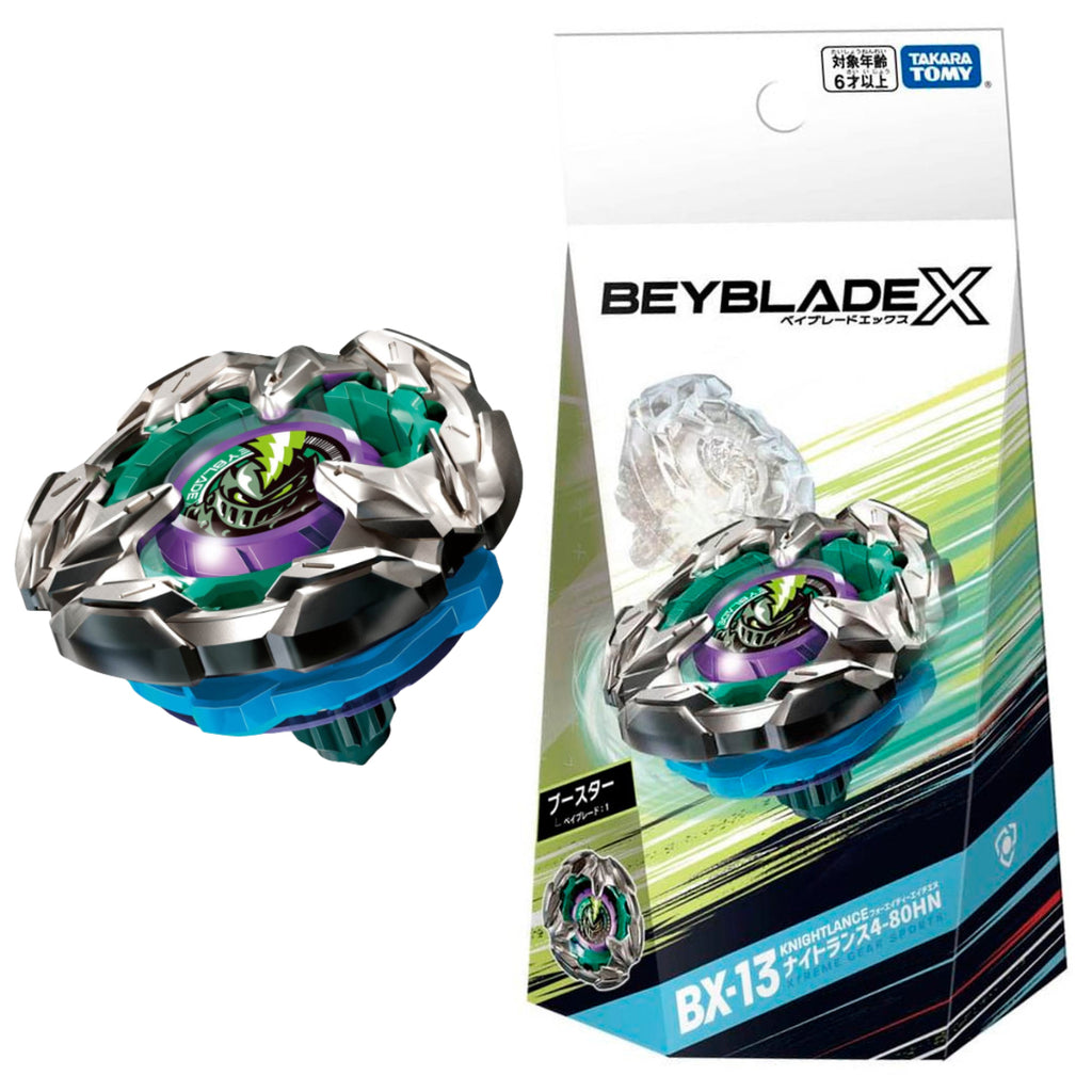 Bx13 Takara Tomy Knight Lance 4-80HN Beyblade X Booster BX13