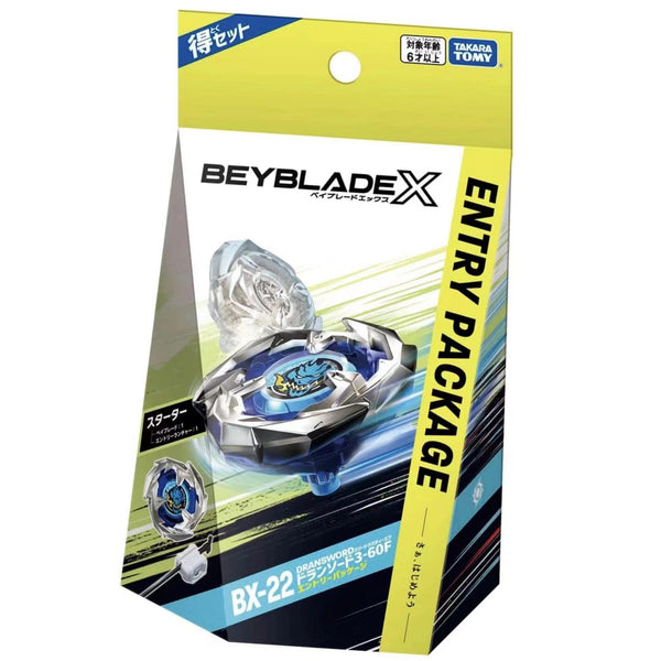 Dransword 3-60F Beyblade X Entry Package BX22 by Takara Tomy