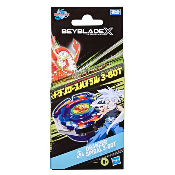 BEYBLADE X ドランザースパイラル UX 00 Hasbro Beyblade X Dranzer Spiral 3-80T Anniversary with Balance Type T