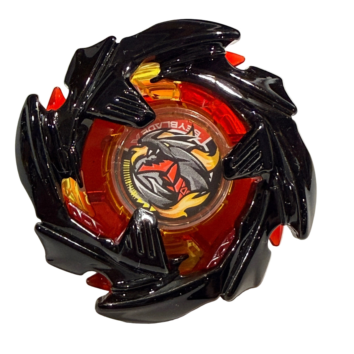 Pre-owned Takara Tomy Beyblade X Cobalt Dragoon Metal Coat Black view 1