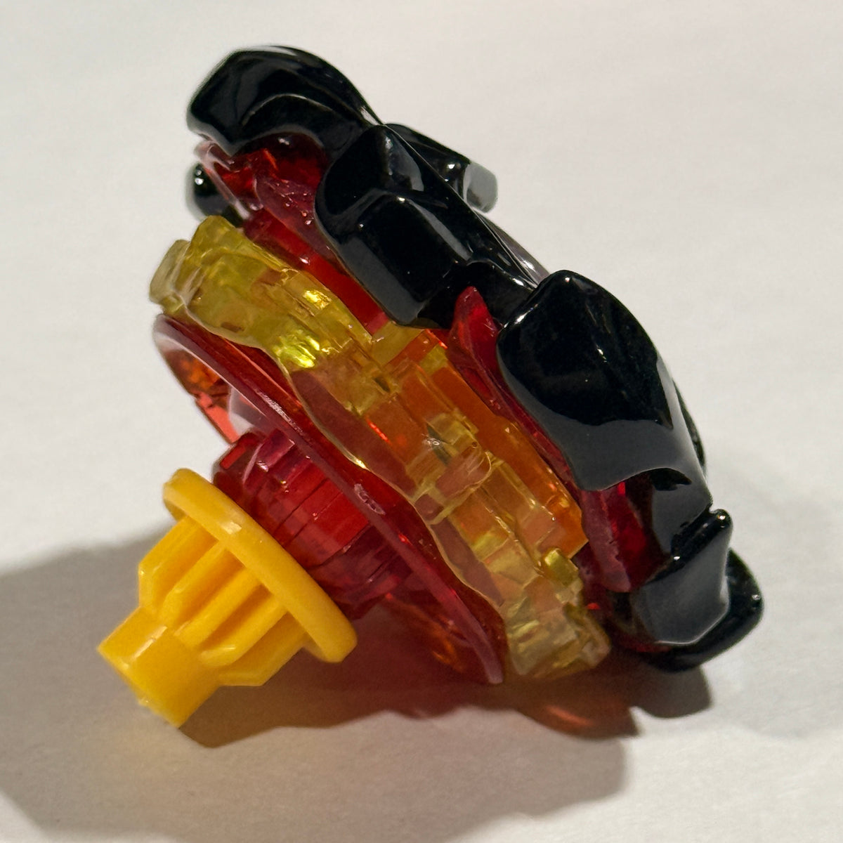 Pre-owned Takara Tomy Beyblade X Cobalt Dragoon Metal Coat Black view 2
