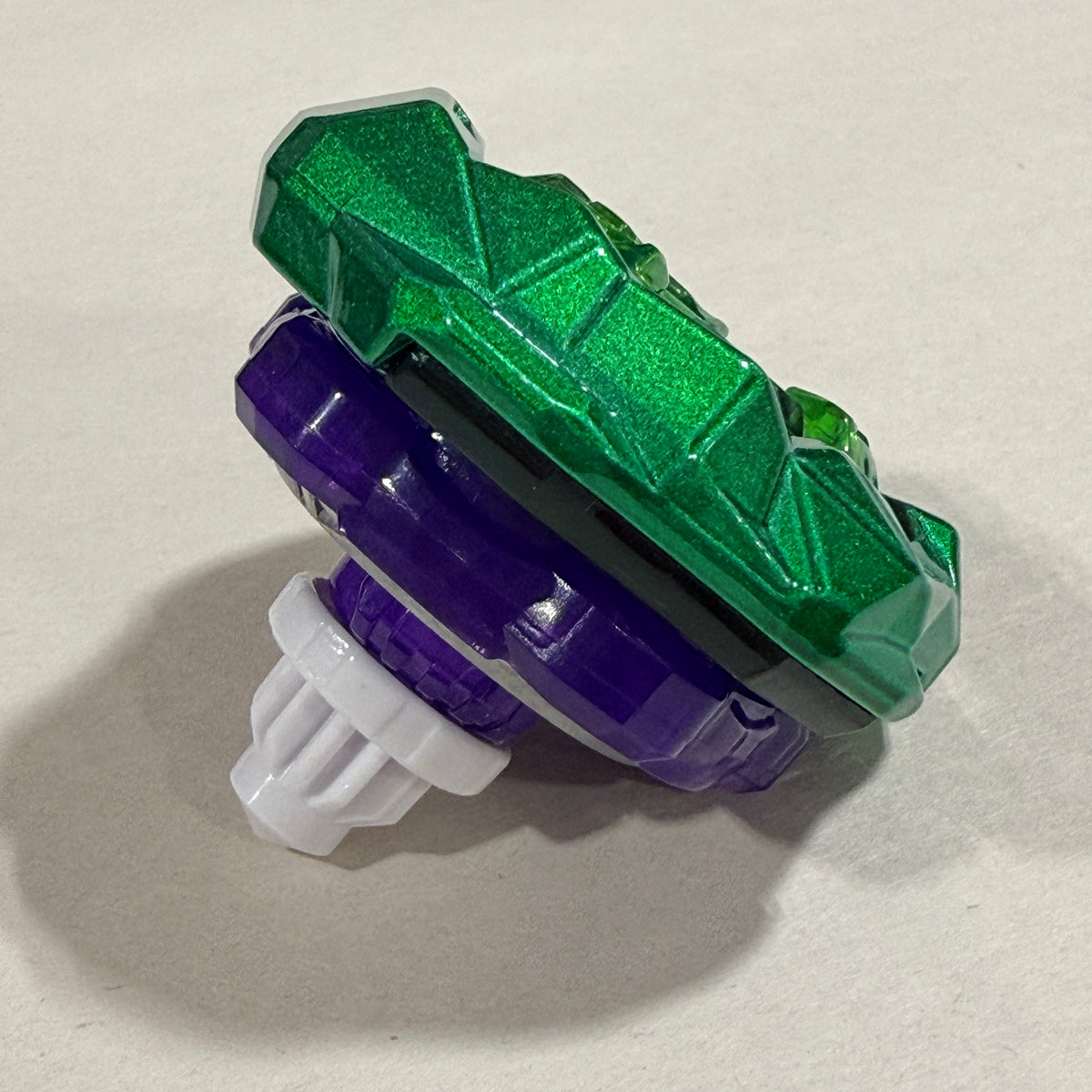 Pre-owned Takara Tomy Beyblade X Golem Rock Metal Coat Green CX-11 view 2