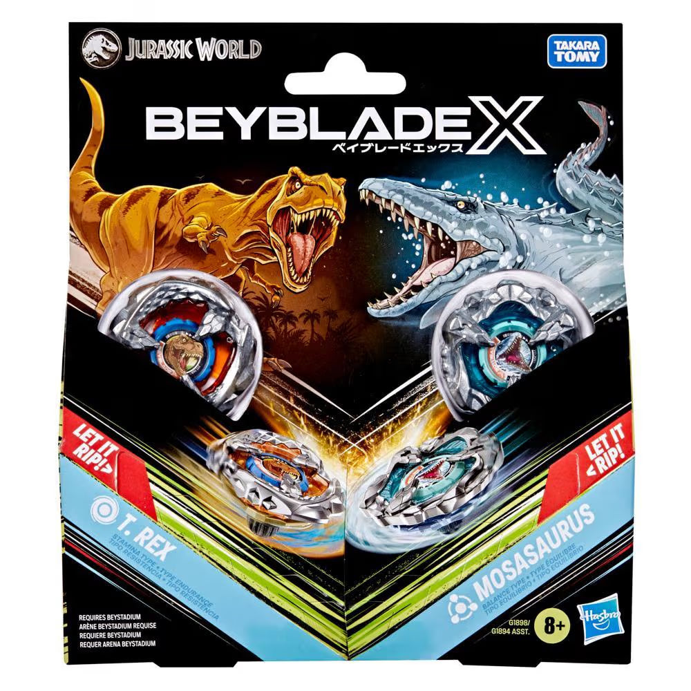 Hasbro Beyblade X T. Rex and Mosasaurus