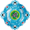 Draciel Shield 4Flow Cycle Beyblade Burst B-87 05 Booster Vol. 7 Takara Tomy