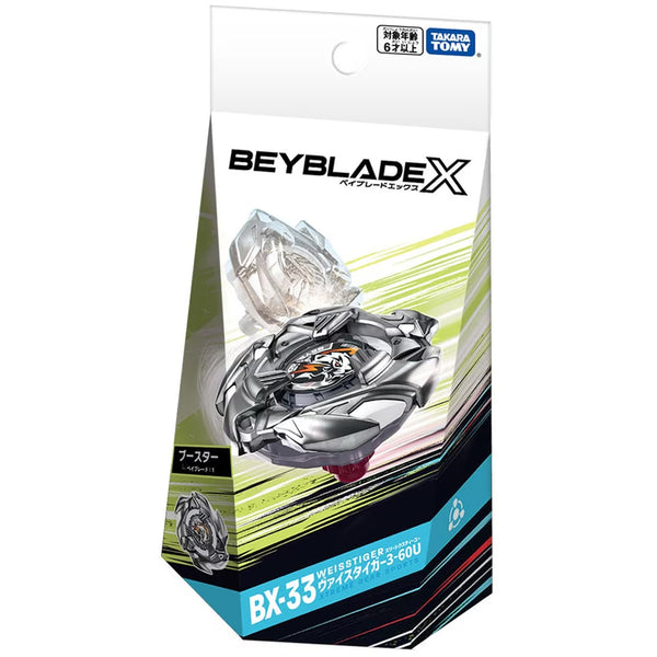 Beyblade X Booster Weiss Tiger 3-60U BX-33 Takara Tomy