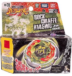 Rock Giraffe Zurufa Starter Set BB-78 Beyblade R145WB