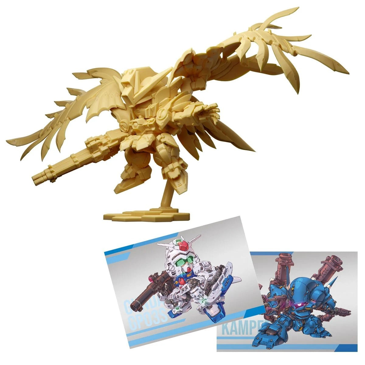 Bandai Gundam Superior Define No. 01 Blind Box Mini Model Kit – Random Figure (1 Unit) | Shokugan Candy Toy