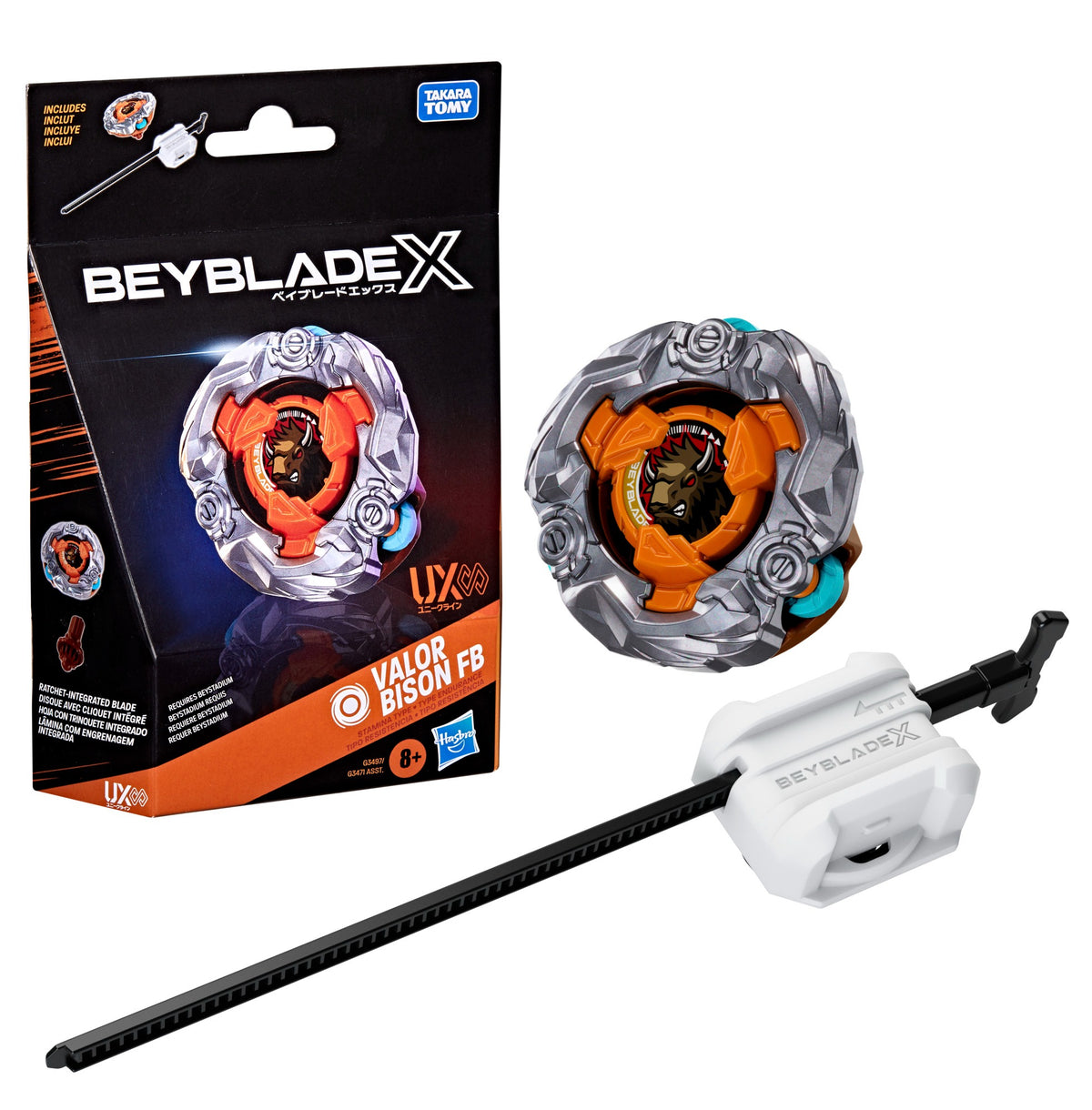 Beyblade X Valor Bison FB UX Infinity Starter Pack