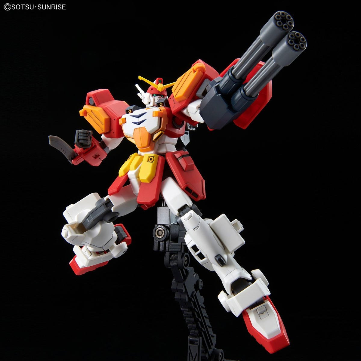 Bandai HGAC 1/144 Mobile Suit Gundam Wing Heavyarms Custom High Grade Model Kit | Endless Waltz | XXXG-01H2