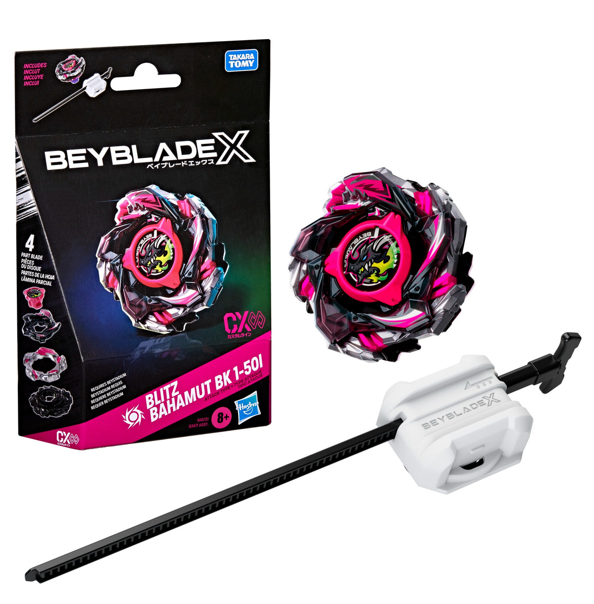 Beyblade X Blitz Bahamut BK 1-50I CX Infinity Starter Pack