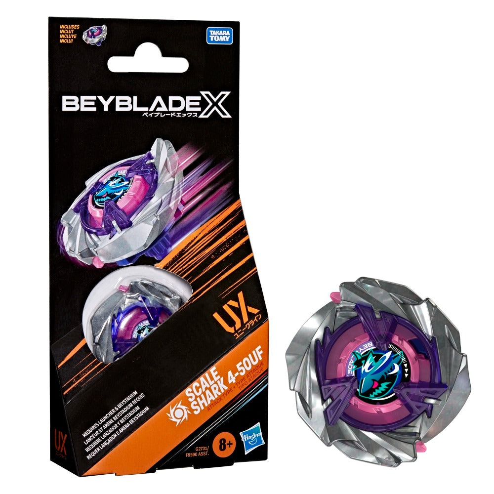 Scale Shark 4-50UF Beyblade X Booster G2731 | Hasbro