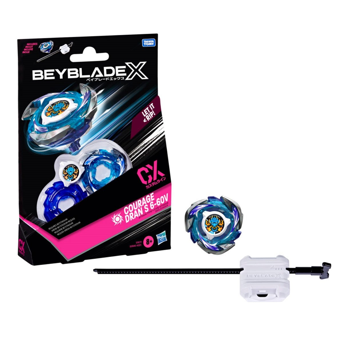 Hasbro Beyblade X Courage Dran 6-60V