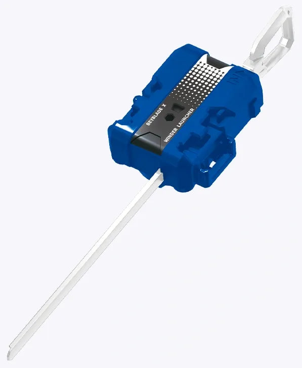 Winder Launcher (Blue × White Ver.) – Beyblade X from CX-16