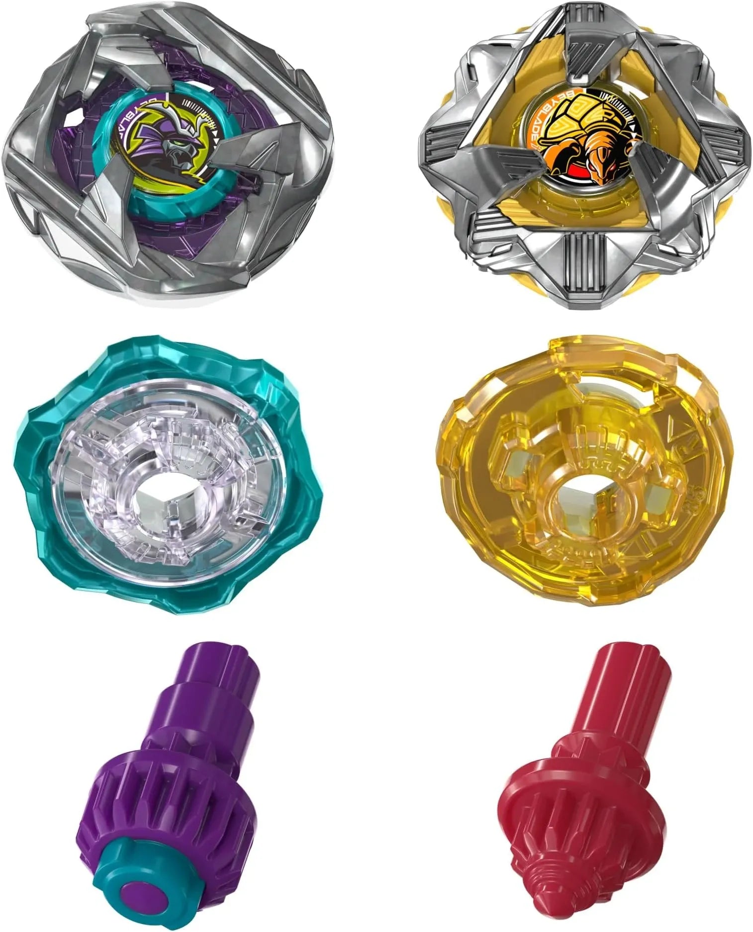Beyblade X Dual Pack – Calibur Samurai 6-70M & Obsidian Shell 3-85S