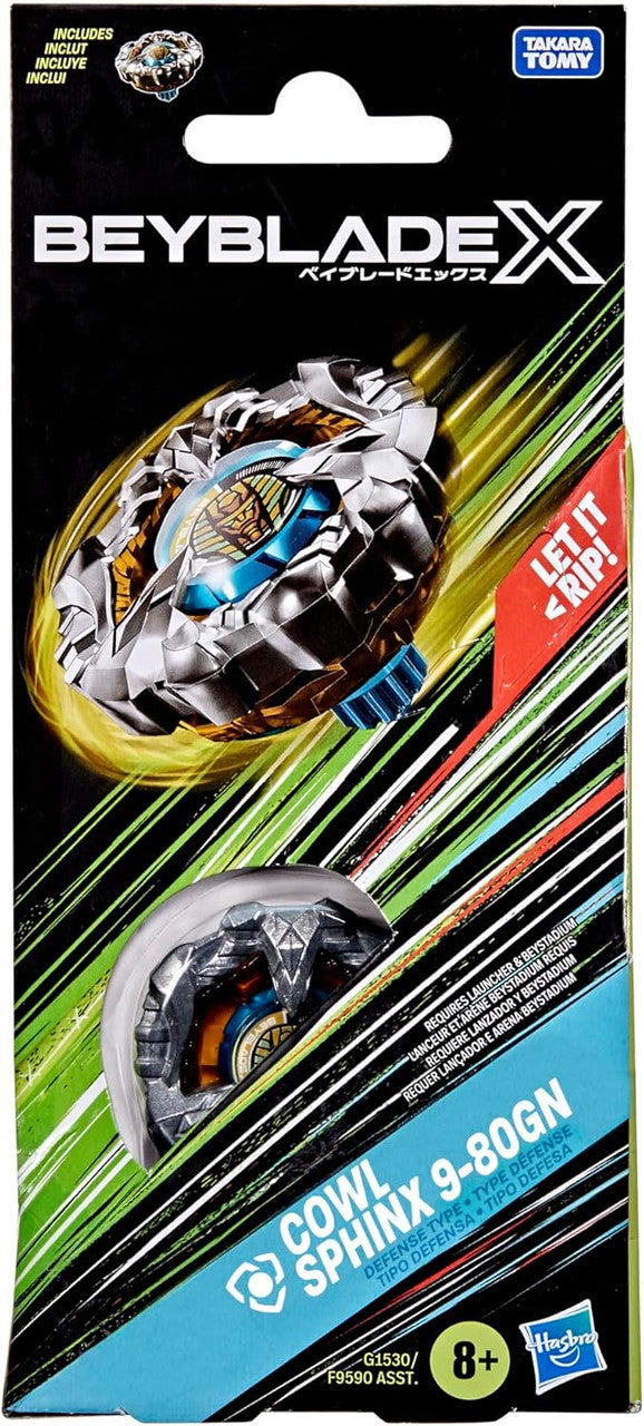 Beyblade X Booster Cowl Sphinx 9-80GN pörgettyű - Hasbro vásárlás a Beyblade X Booster Cowl Sphinx 9-80GN pörgettyű - Hasbro vásárlás a