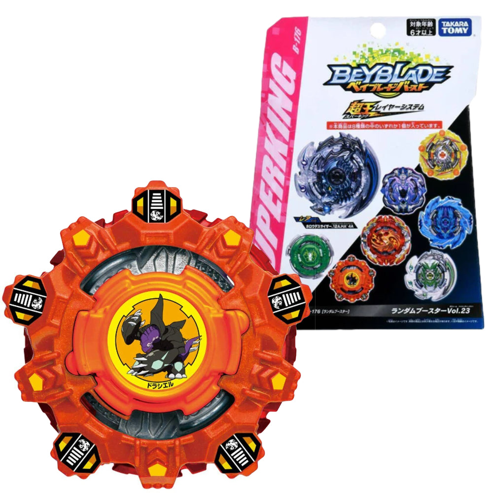 Takara Tomy B-176 08 Draciel Viper .00W.HD Burst Surge Beyblade