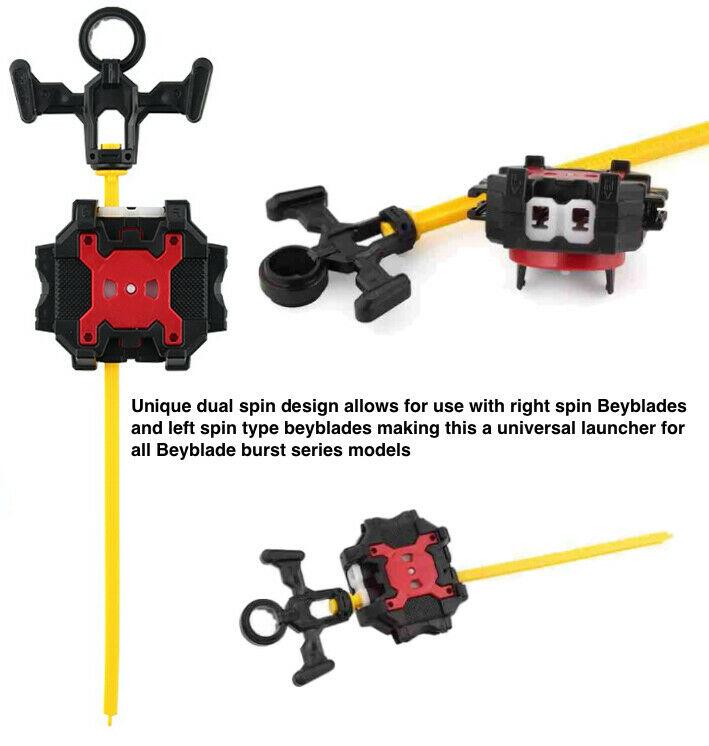 BeyLauncher for Beyblade Burst Ripper Light Launcher LR Dual Left & Right Spin - BeyWarehouse