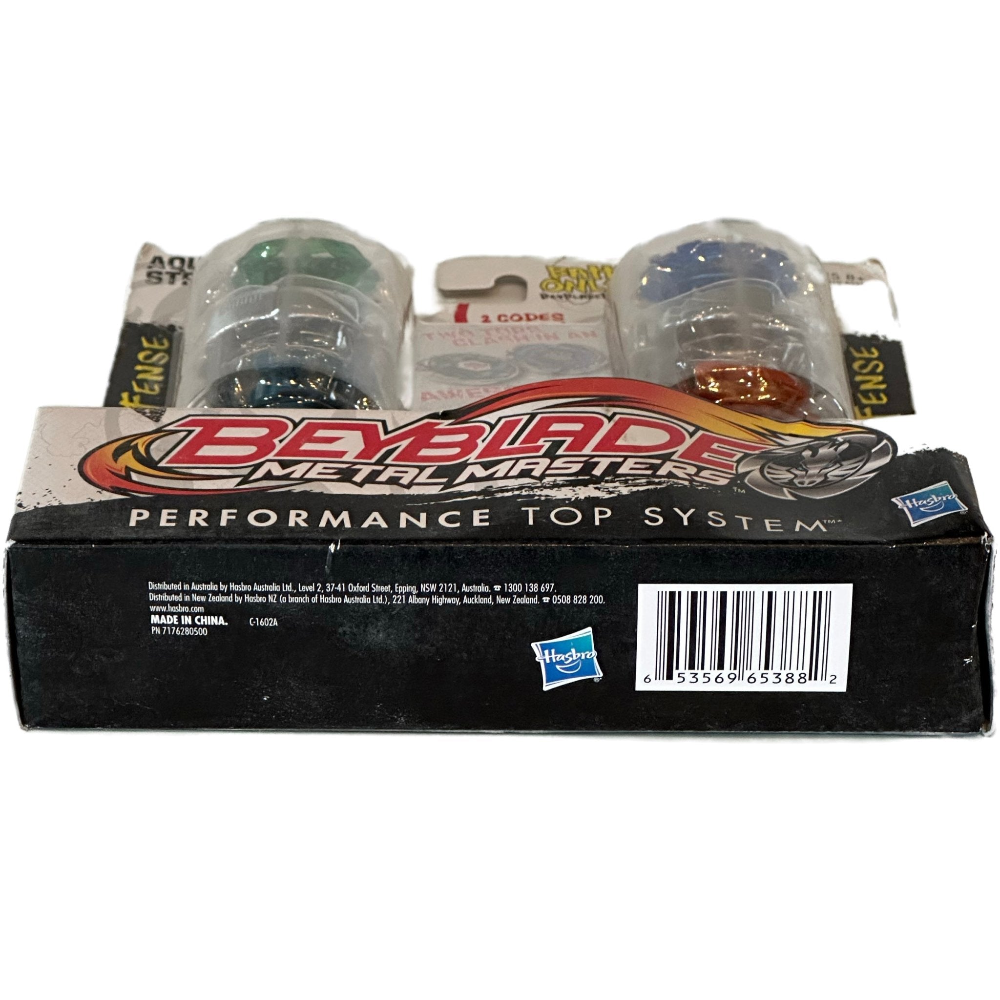 Hasbro Beyblade Metal Masters 2-Pack w/ Grand Cetus BB-82 vs. Hyper Orso B-116 - BeyWarehouse