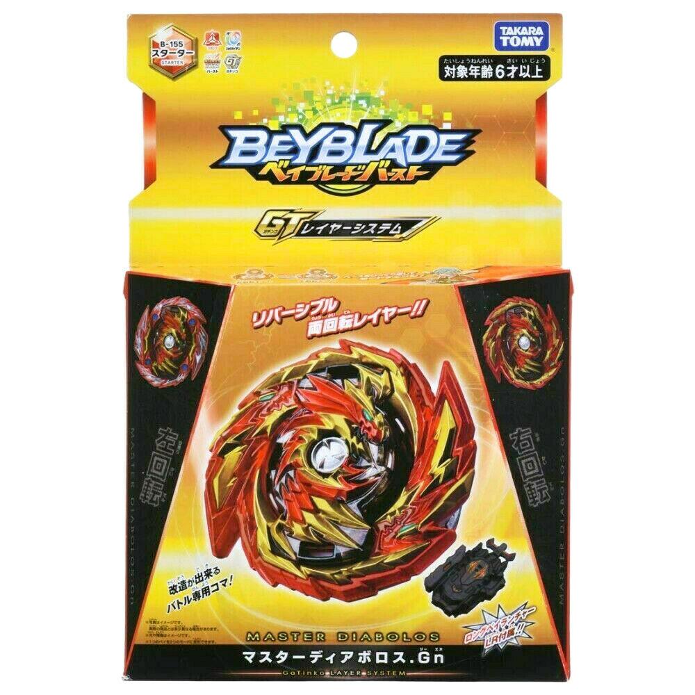 Master Diabolos Takara Tomy Beyblade Burst GT B-155 Starter .Gn US Seller - BeyWarehouse