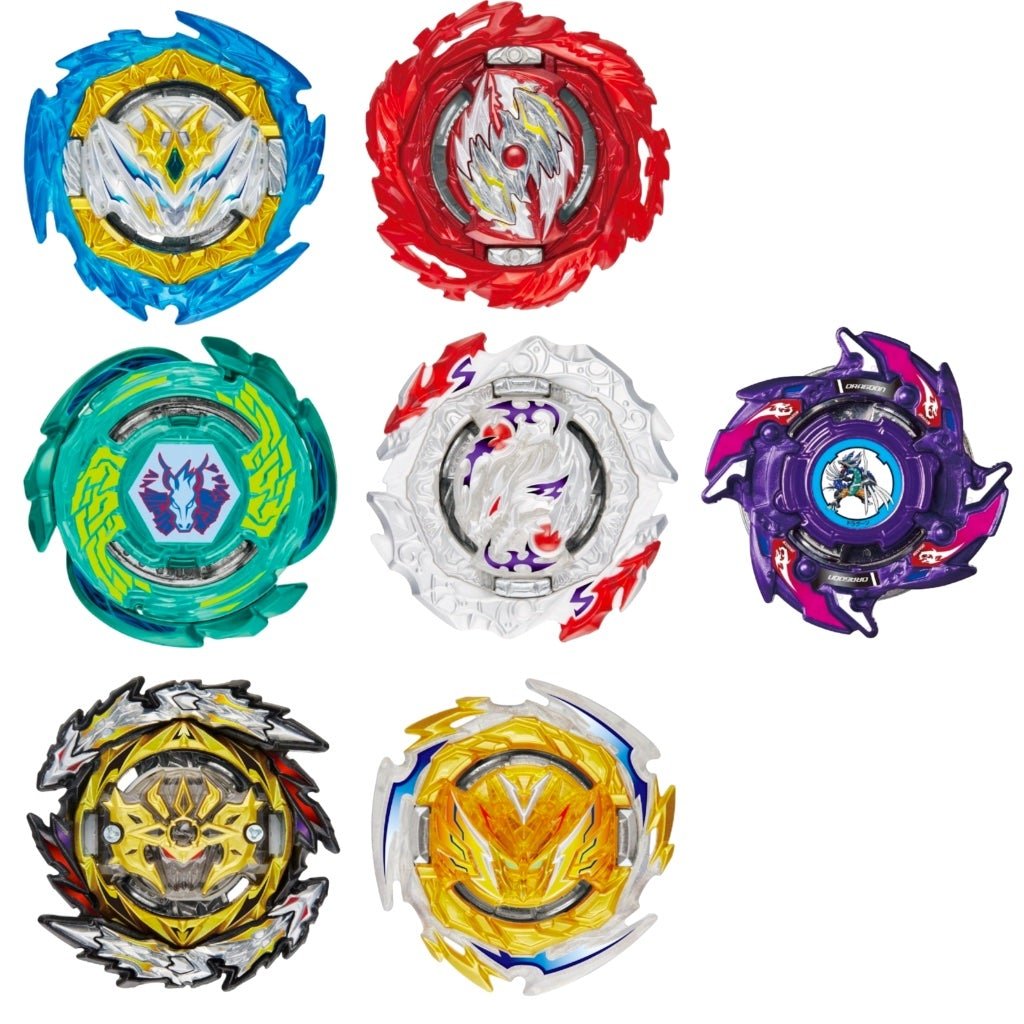 [PRE-ORDER] Beyblade Burst Dynamite Battle B-194 Random Booster Vol. 27 Full Collection (Pack of 7 Models) - BeyWarehouse