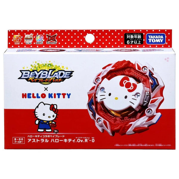 [PRE-ORDER] Takara Tomy Astral Hello Kitty .Ov.R'-0 Burst Ultimate DB B-00 - BeyWarehouse