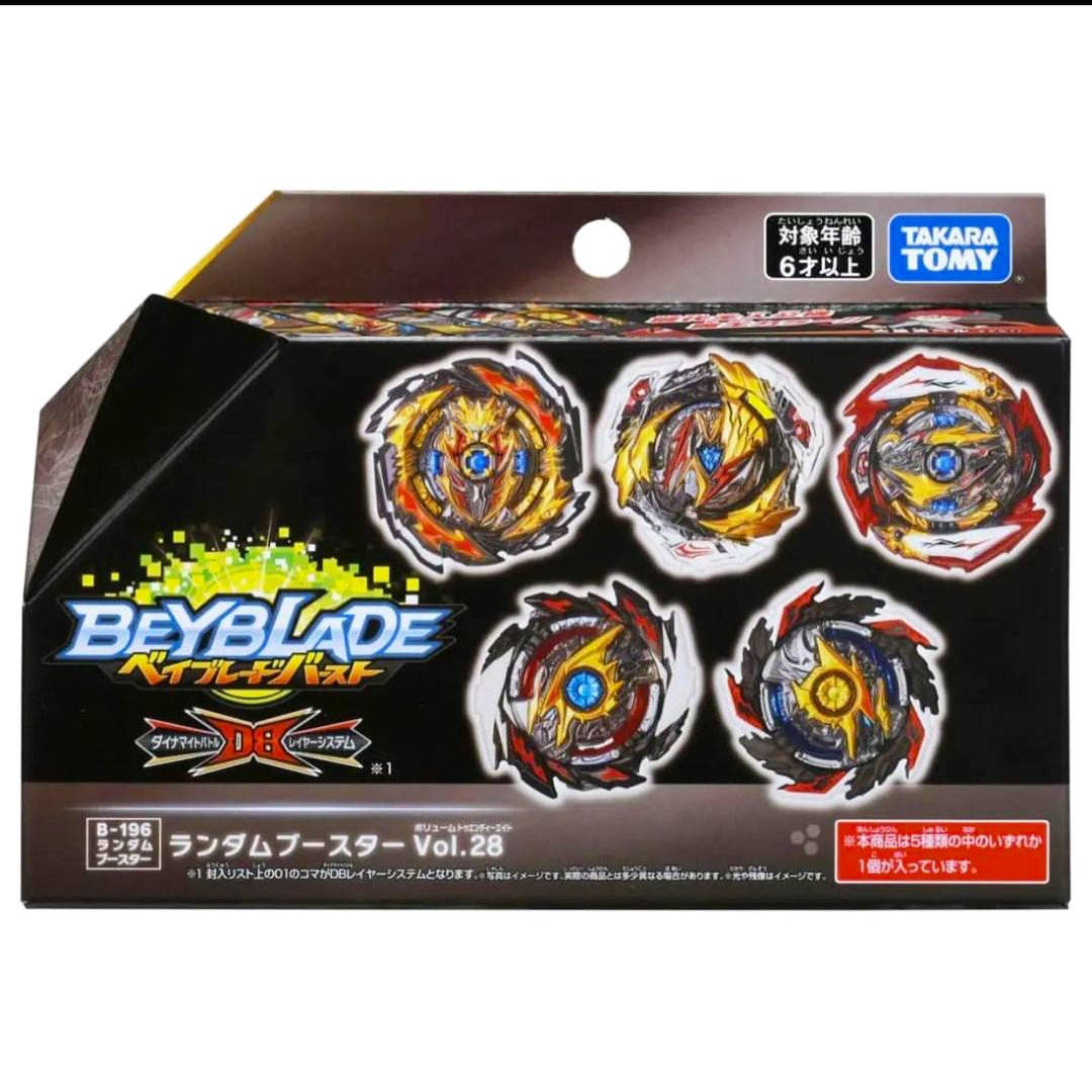 [PRE-ORDER] Takara Tomy B-196 Vol. 28 Burst DB QuadDrive Random Booster Beyblade - BeyWarehouse