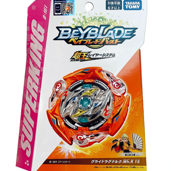 Takara Tomy Beyblade Burst B-161 Booster Glide Ragnaruk .Wh.R 