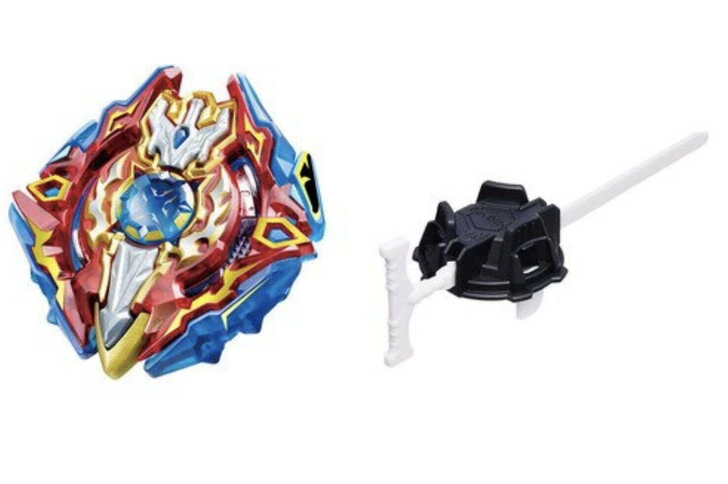 Takara Tomy Beyblade Burst B-92 Sieg Xcalibur .1.Ir Excalibur With Launcher - BeyWarehouse