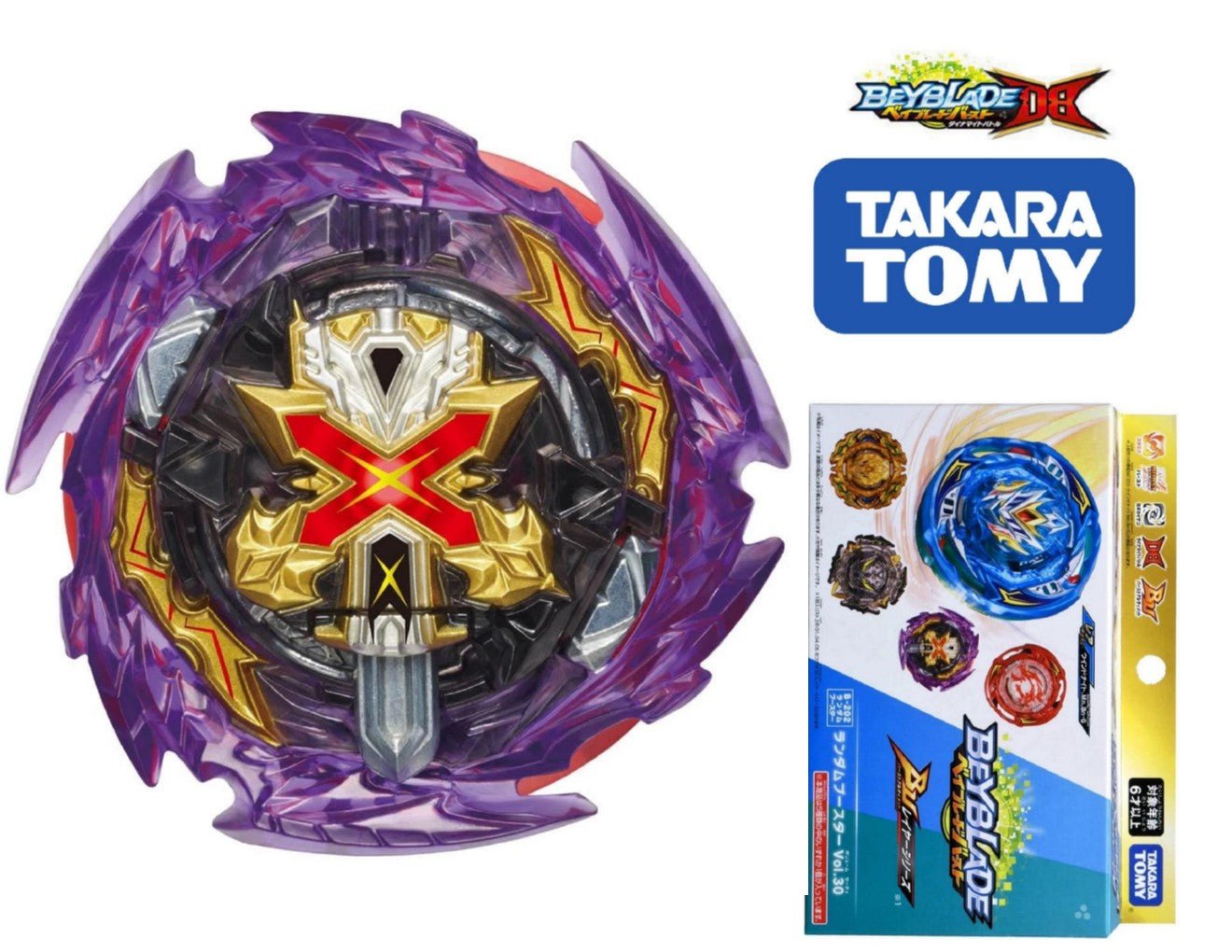 Takara Tomy Devil Xcalibur Moon High Wave'-2 Burst DB Ultimate Beyblade B-202 03 - BeyWarehouse