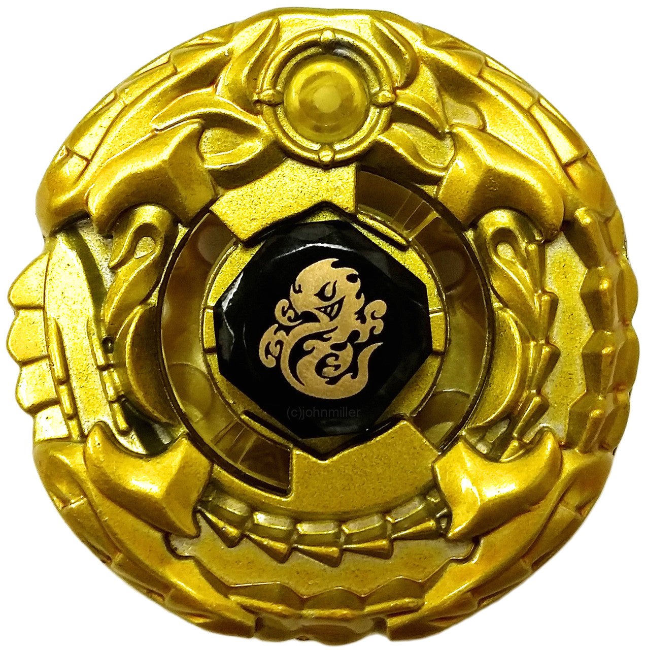 Takara Tomy Ninja Salamander / Shinobi Saramanda Gold WBBA Special Edition Zero-G Shogun Steel Beyblade - BeyWarehouse